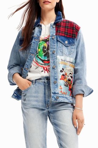 Veste en jean regular Mickey Disney - Bleu clair