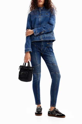 Veste en jean regular - Bleu