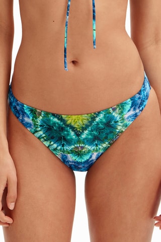Bas de maillot - Vert et bleu marine