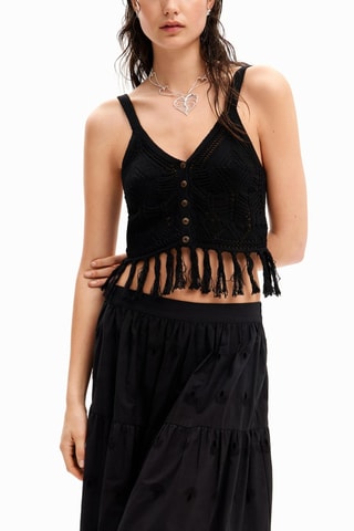 Crop top - Noir