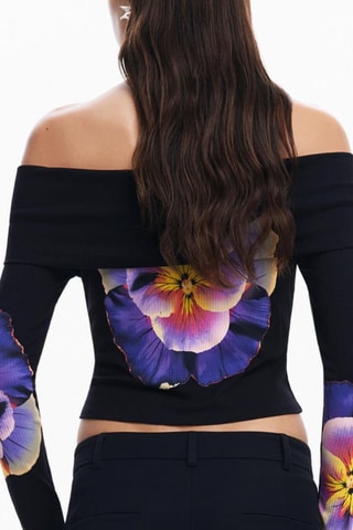 Crop top - Noir