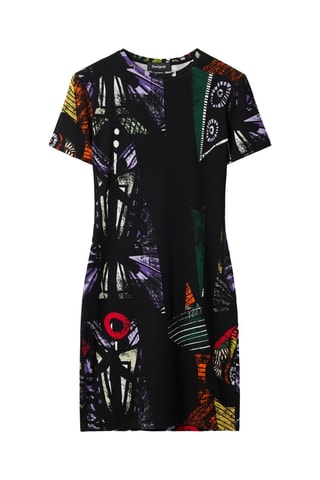 Robe droite - Noir