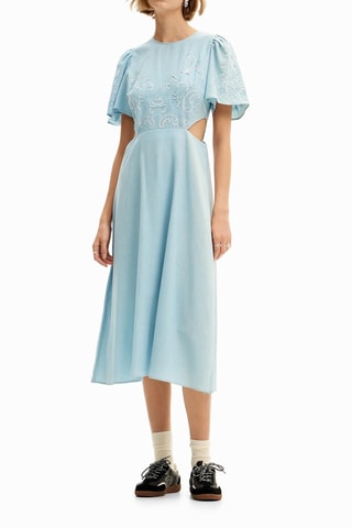 Robe midi - Ciel