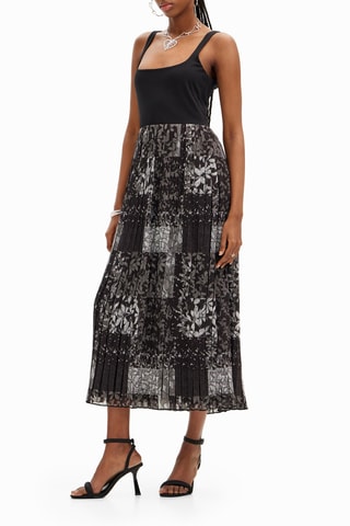 Robe midi - Noir