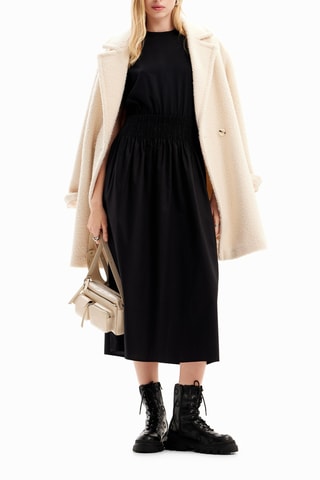 Robe midi - Noir