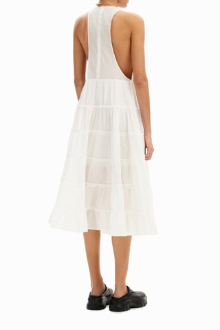 Robe midi - Blanc
