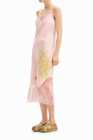 Robe midi - Rose