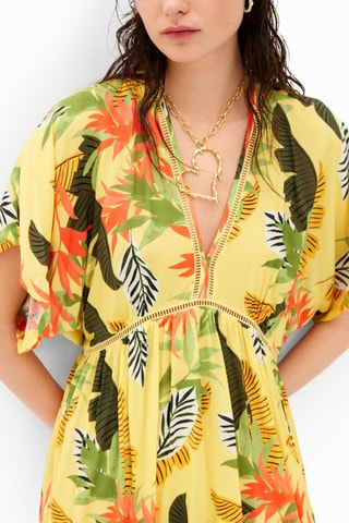 Robe patineuse - Jaune