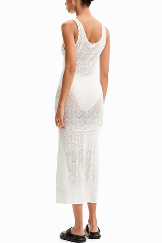 Robe fourreau - Blanc