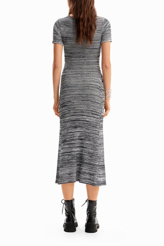 Robe midi - Gris