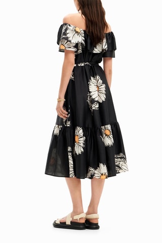 Robe midi - Noir