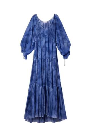 Robe longue - Bleu