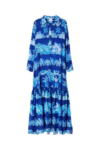 Robe chemise - Bleu