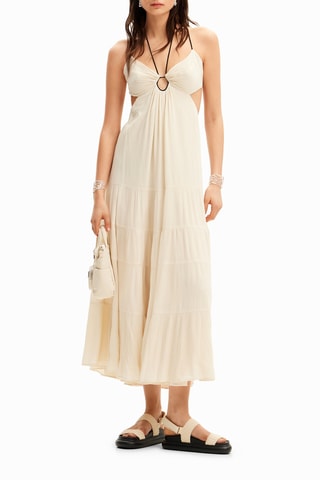 Robe longue - Ecru