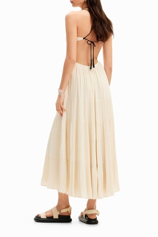 Robe longue - Ecru