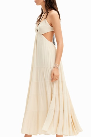 Robe longue - Ecru