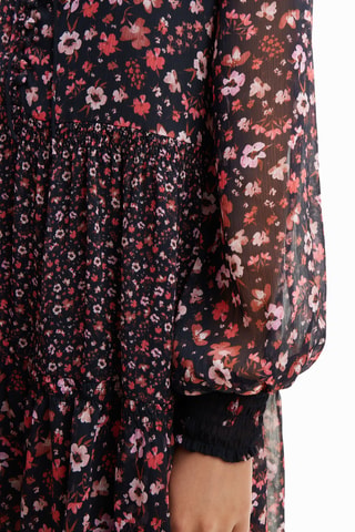Robe patineuse - Noir et rouge