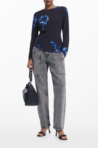 Blouse slim - Noir