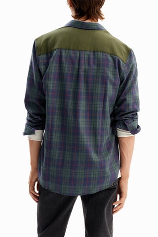 Chemise - Vert et bleu