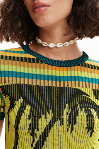 Top regular - Jaune