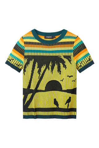 Top regular - Jaune