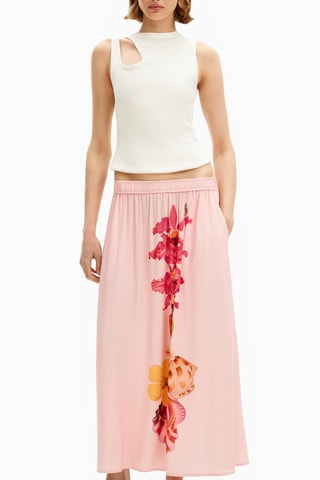Jupe longue - Rose