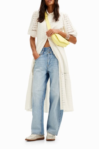 Robe chemise - Blanc