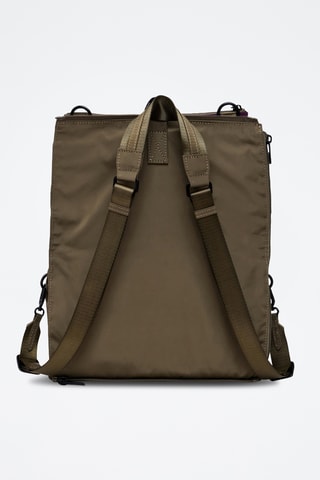 Sac bandoulière - Kaki et orange