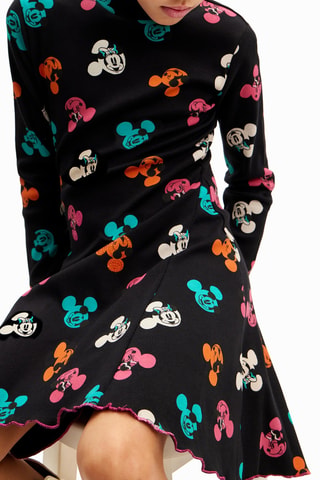 Robe patineuse Mickey Disney - Noir