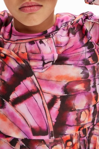 Robe patineuse - Fuchsia