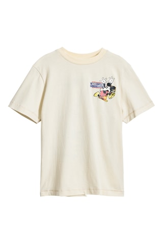 T-shirt Mickey Disney - Beige