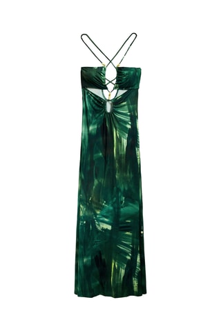 Robe longue sans manches - Vert