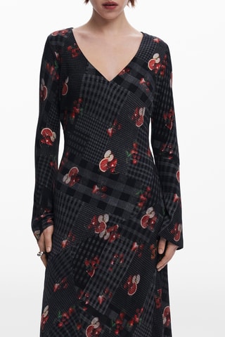 Robe midi - Noir