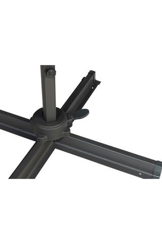 Ombrellone 360° spostato con custodia - 12 m²