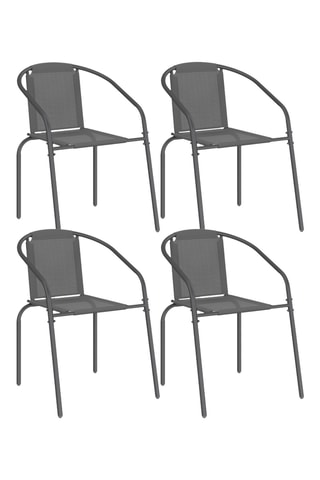 4 sillas Delma - 73 x 80 x 190 cm