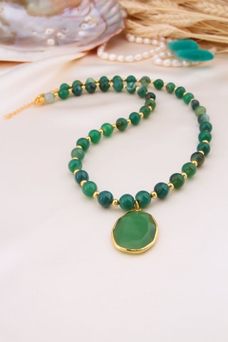 Collier - Agates