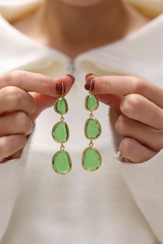 Boucles d'oreilles Chrysobéryls 
