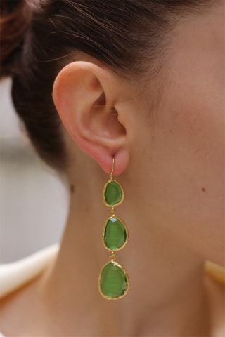 Boucles d'oreilles Chrysobéryls 