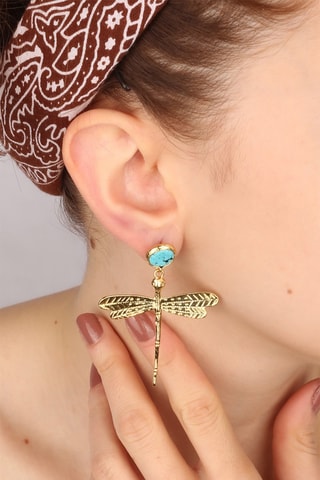 Boucles d'oreilles - Turquoises 