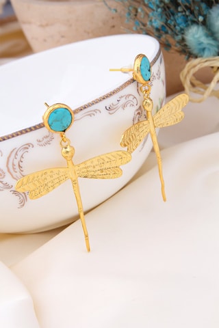 Boucles d'oreilles - Turquoises 