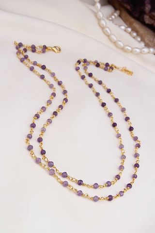 Collier - Améthystes
