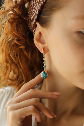 Boucles d'oreilles - Turquoises
