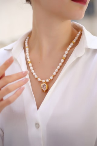 Collier - Perles de culture