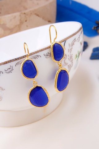 Boucles d'oreilles - Chrysobéryls