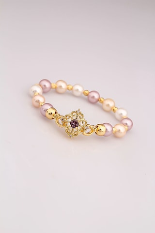 Armband - Zirkonia's en Cultivéparels