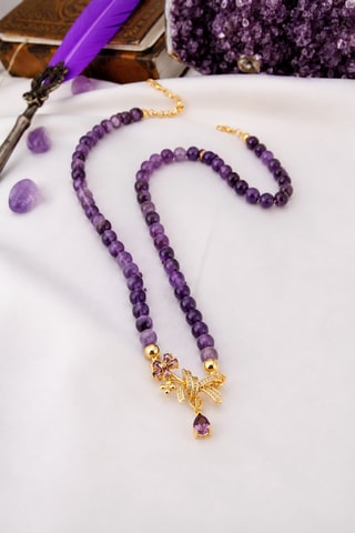 Collier - Améthystes