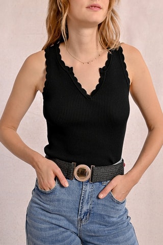 Camiseta de tirantes - Negro