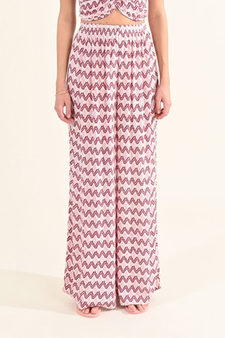 Pantalón de tiro alto - Rosa - Molly Bracken
