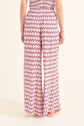 Pantalón de tiro alto - Rosa - Molly Bracken