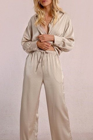 Pantalón - Beige